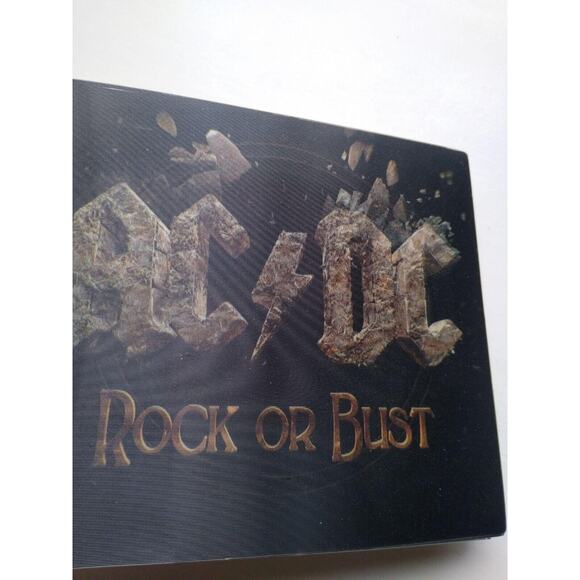 AC/DC Rock or Bust CD Lenticular Cover Hard Arena Rock Heavy Metal 2014 Digi - Picture 6 of 6